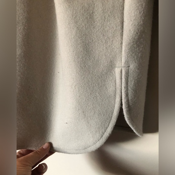 Ardene Cream Button-Up Shacket Jacket - Picture 5 of 7